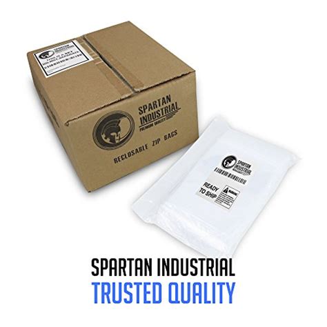 Spartan industrial poly bags - Buy Spartan Industrial - 12” X 18” (100 Count) 1.1 Mil Flat Open End Clear Plastic Poly Bags - For Proofing Bread Dough, Packaging Clothes, Shirts (Thin & Lightweight - Bags DO NOT Have Seal & DO NOT Have Prints): Poly & Plastic Packaging Bags - Amazon.com FREE DELIVERY possible on eligible purchases